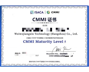 CMMI认证