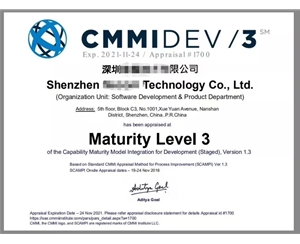 CMMI认证